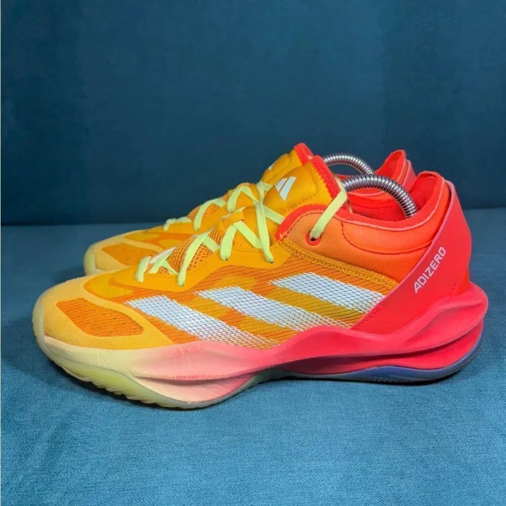 Adidas Adizero Select 2.0 SMU Collegiate Gold Solar Red Men size 8